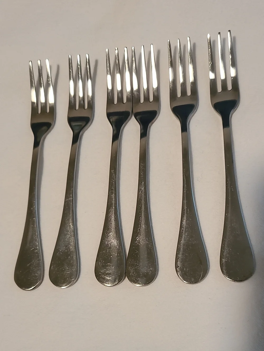 Cambrige Stainless China, Forks 6, Flatware